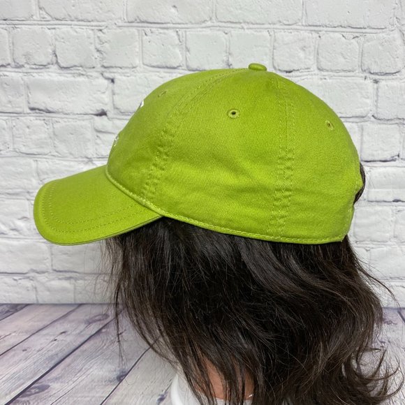 Vancouver 2010 Hat Cap Strap Back Lime Green Embroidered Official Merchandise - Picture 2 of 11